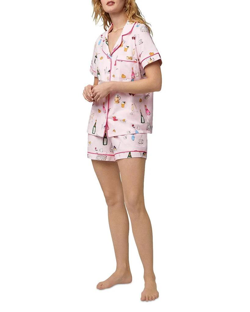 BedHead Pajamas Let's Do Brunch Short Pajama Set 4