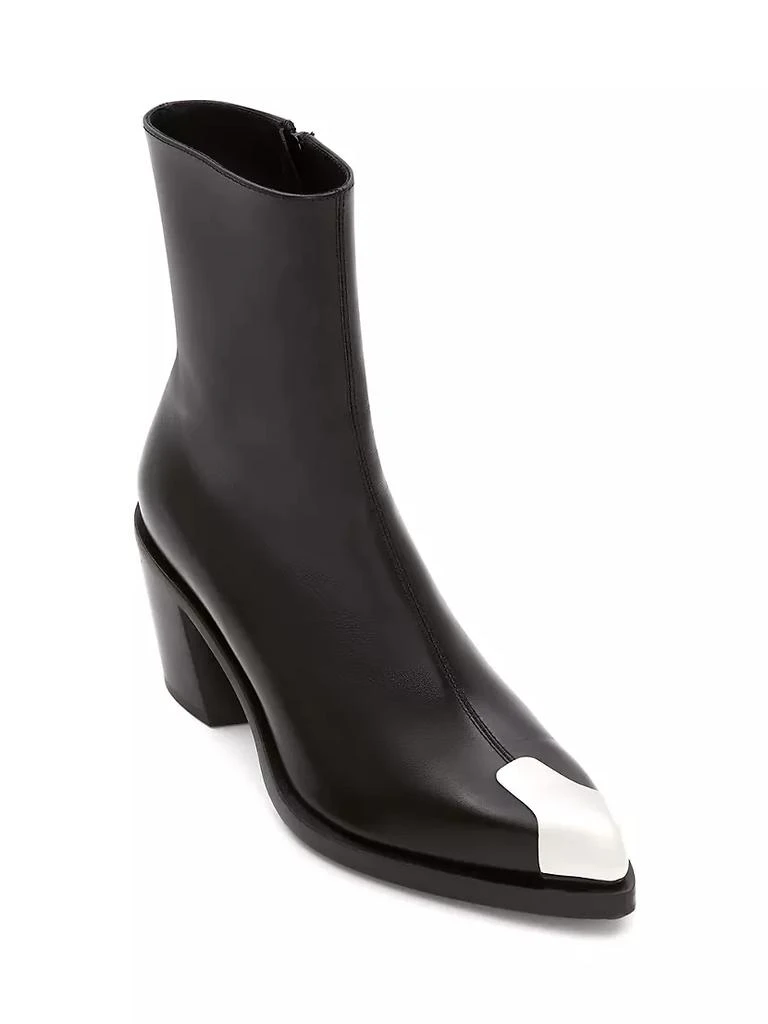 Alexander McQueen Leather Ankle Boots 2