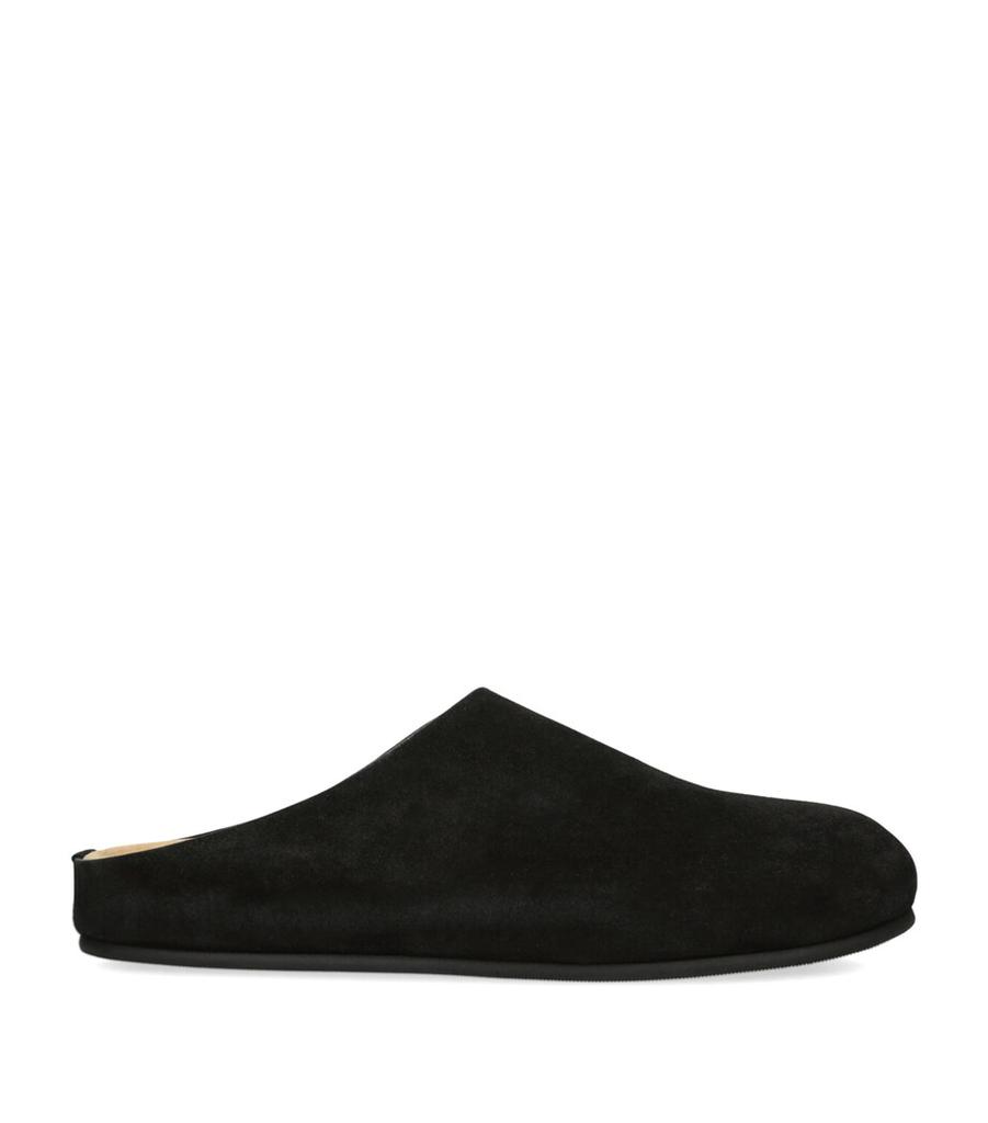 The Row The Row Hugo Suede Slides - Slippers - Compare Prices from