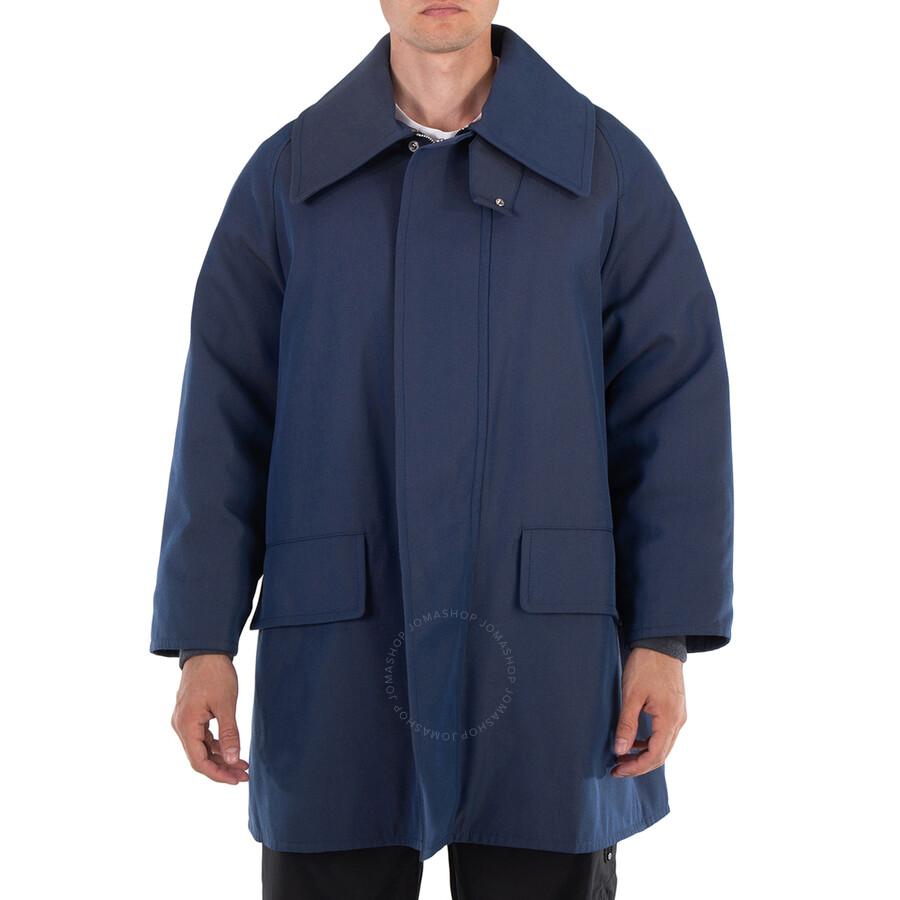 Beautiful People Men
s Navy Gabardine Riding Coat