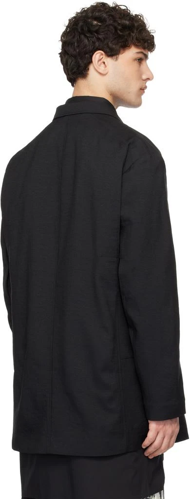 Y-3 Black Sport Uniform Patch Blazer 3