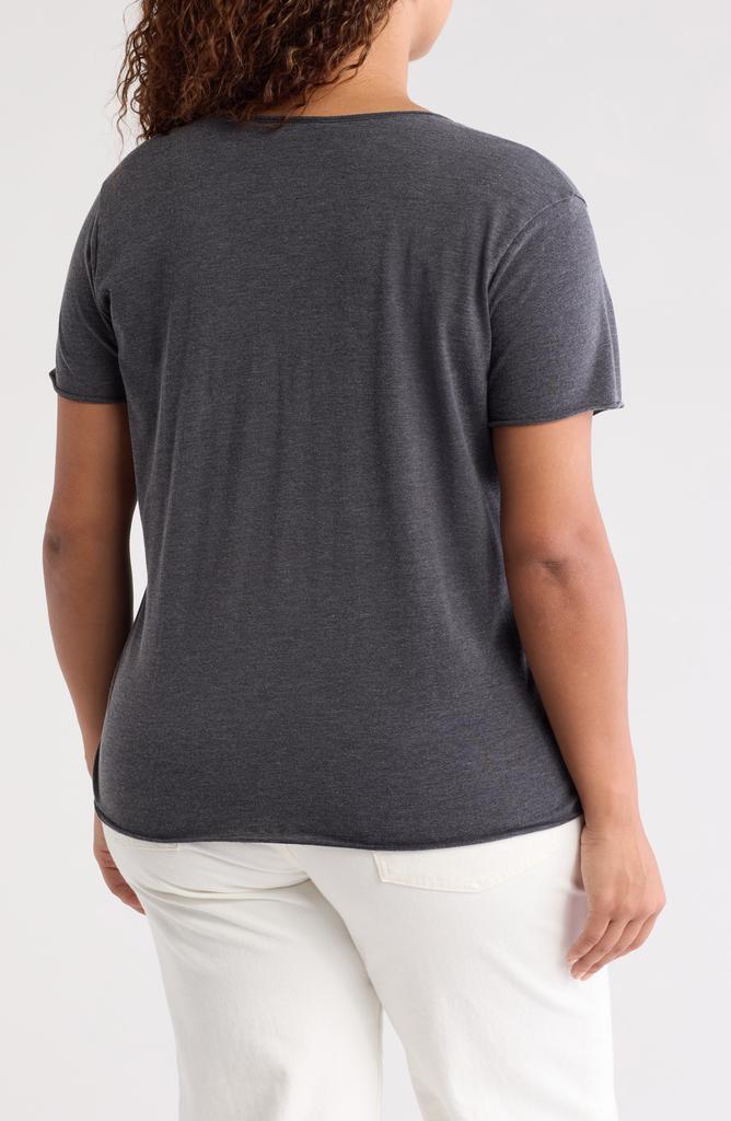 Caslon Rolled Burnout Top