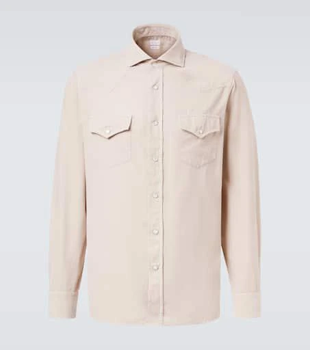 Brunello Cucinelli LS cotton shirt 1