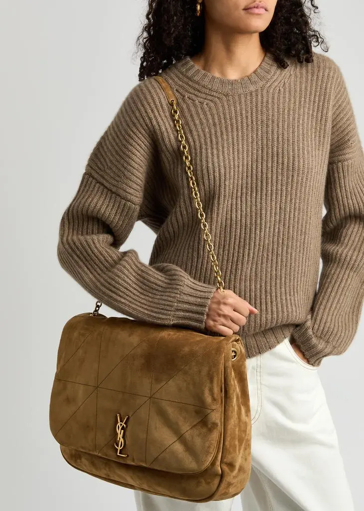Yves Saint Laurent Jamie XL suede shouder bag 6
