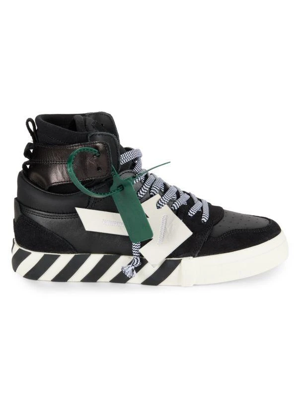 Off-White Logo High Top Sneakers 1