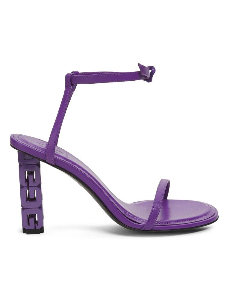 Givenchy 90MM Leather G Cube Sandals 1