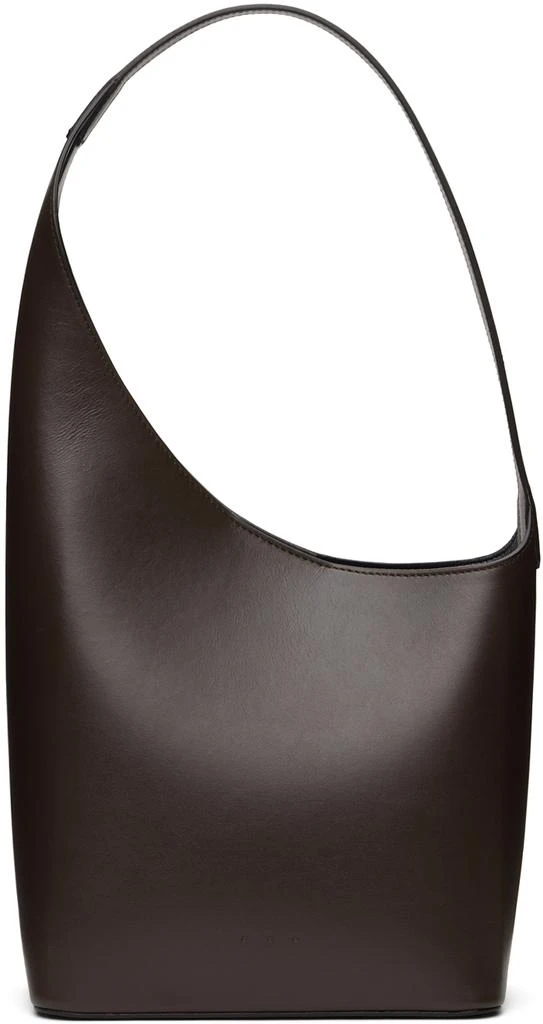 AESTHER EKME Brown Demi Lune Bag 1