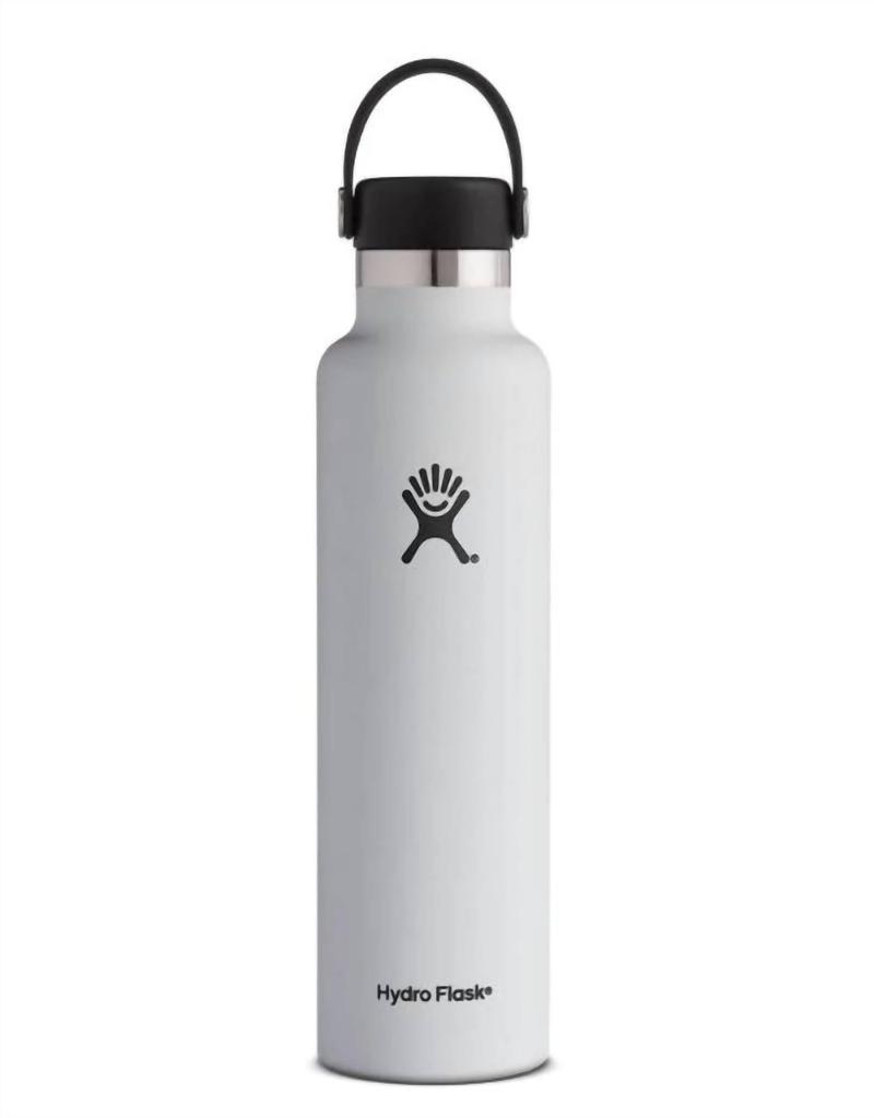 Hydro Flask 24 Oz Standard Mouth Bottle In White