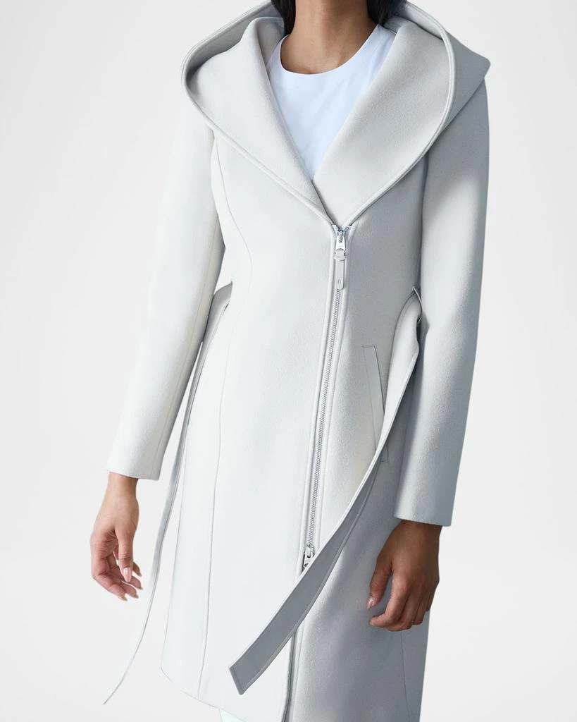 Mackage Shia 2-in-1 Double-Face Wool Coat with Removable Bib 7