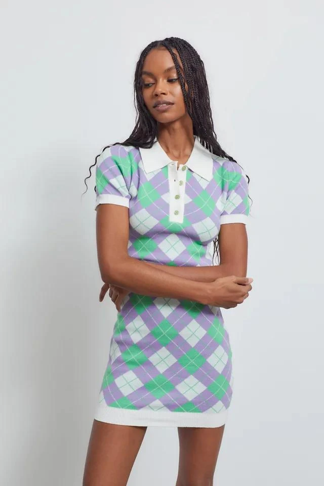 Urban Outfitters UO Yesi Polo Mini Dress 1