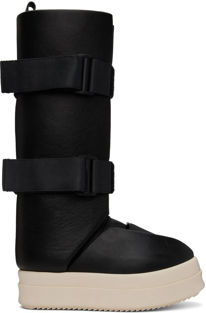 Rick Owens Black Splint Boots 1