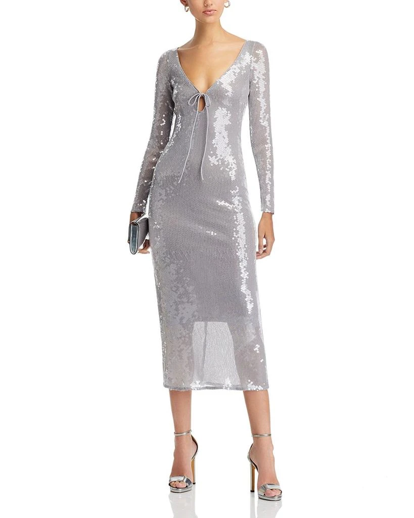 Bardot Verona Sequin Maxi Dress 2