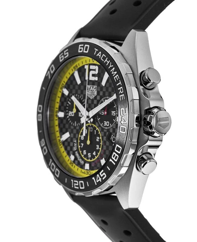 TAG Heuer Tag Heuer Formula 1 Quartz Chronograph Black Dial Rubber Strap Men's Watch CAZ101AC.FT8024 2