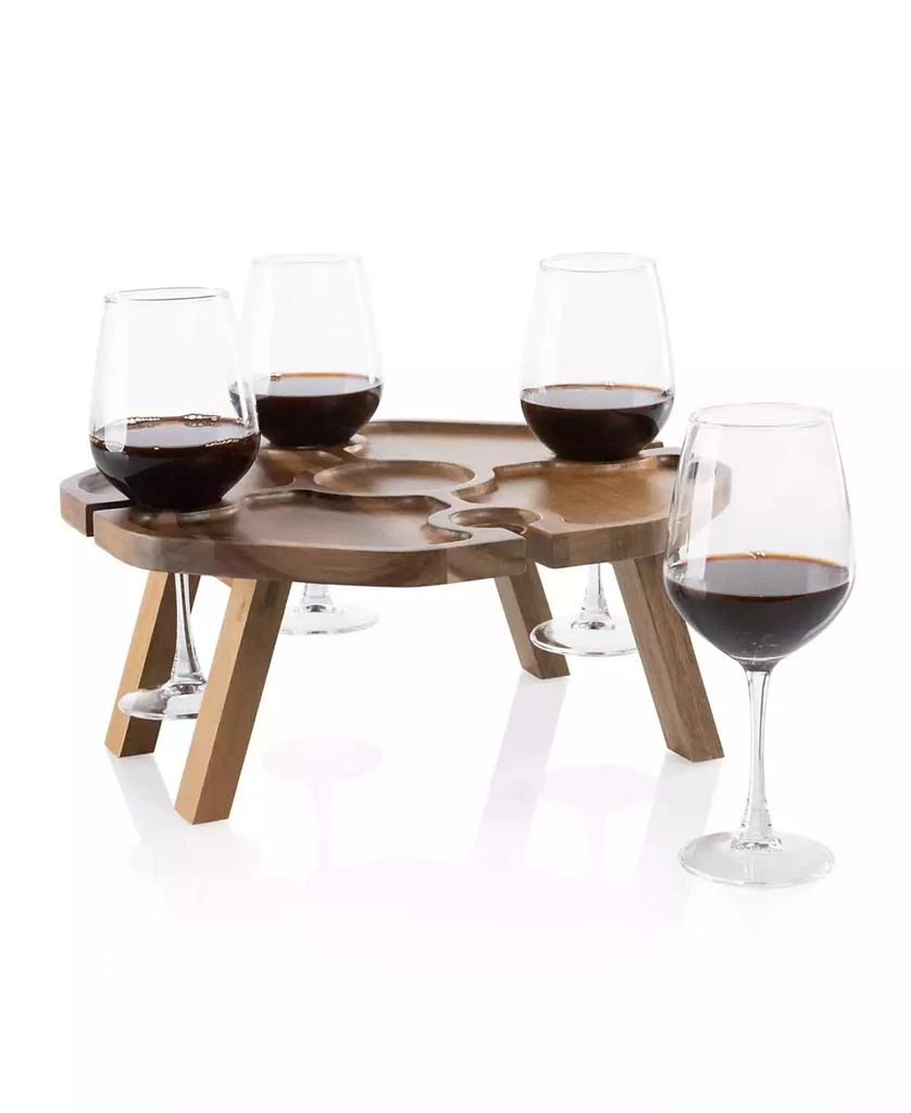 Toscana Mesavino 13.8" Wine Picnic Table 3