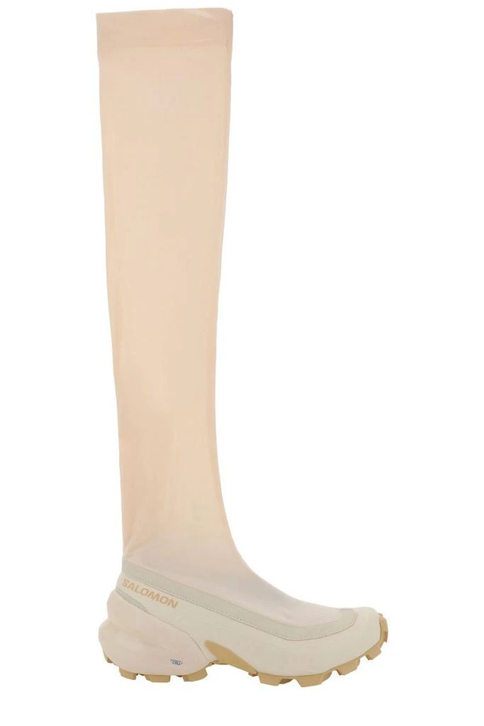 MM6 MM6 Maison Margiela X Salomon Thigh-Length Round-Toe Boots 1