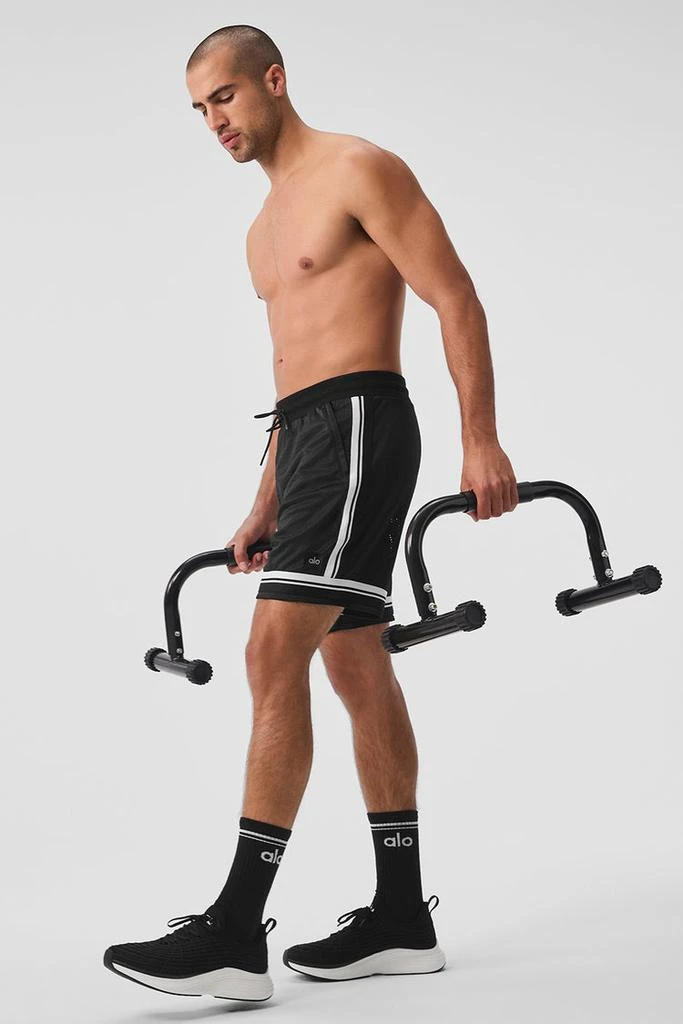Alo 7" Key Mesh Basketball Short - Bone 4