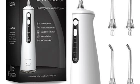AquaSonic Elite White Flosser 7