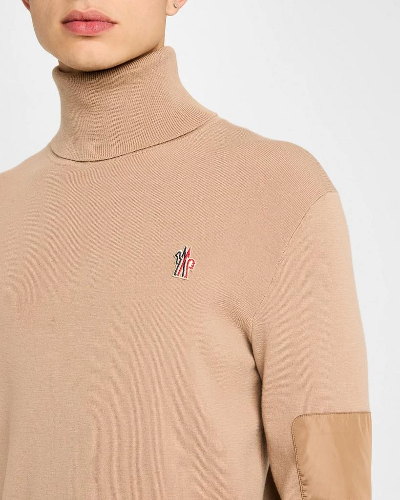 Moncler Men's Turtleneck with Elbow Patches 5