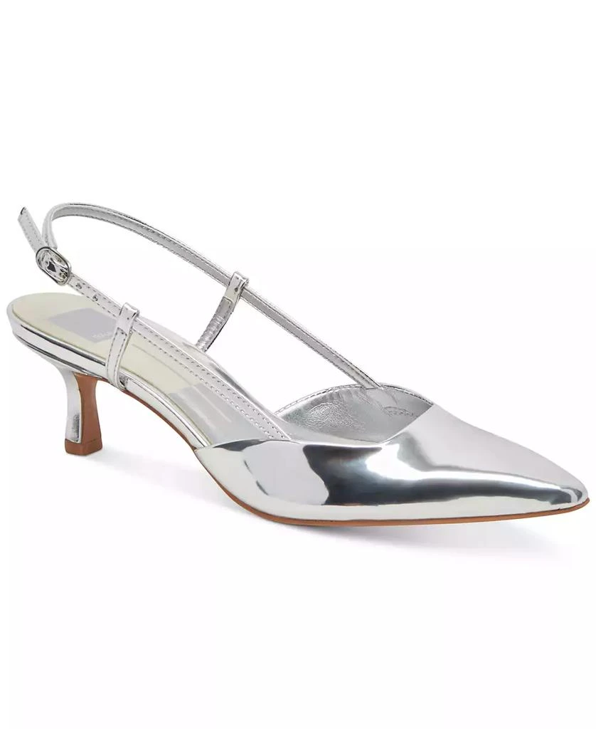 Dolce Vita Women's Odela Pointed-Toe Slingback Kitten-Heel Pumps 1