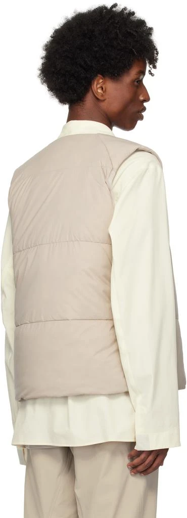 Veilance Beige Conduit Down Vest 3