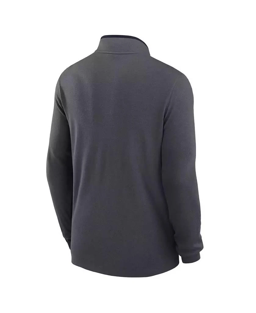 Jordan Men's Anthracite Michigan Wolverines Victory Half-Zip Sweatshirt 3