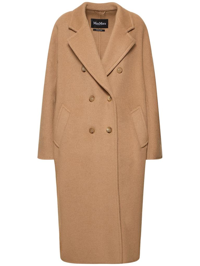 MAX MARA Lvr Exclusive Camel Drap Midi Coat