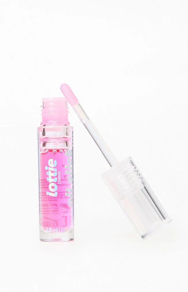 Lottie London Cherry Oil Slick Lip Oil 3