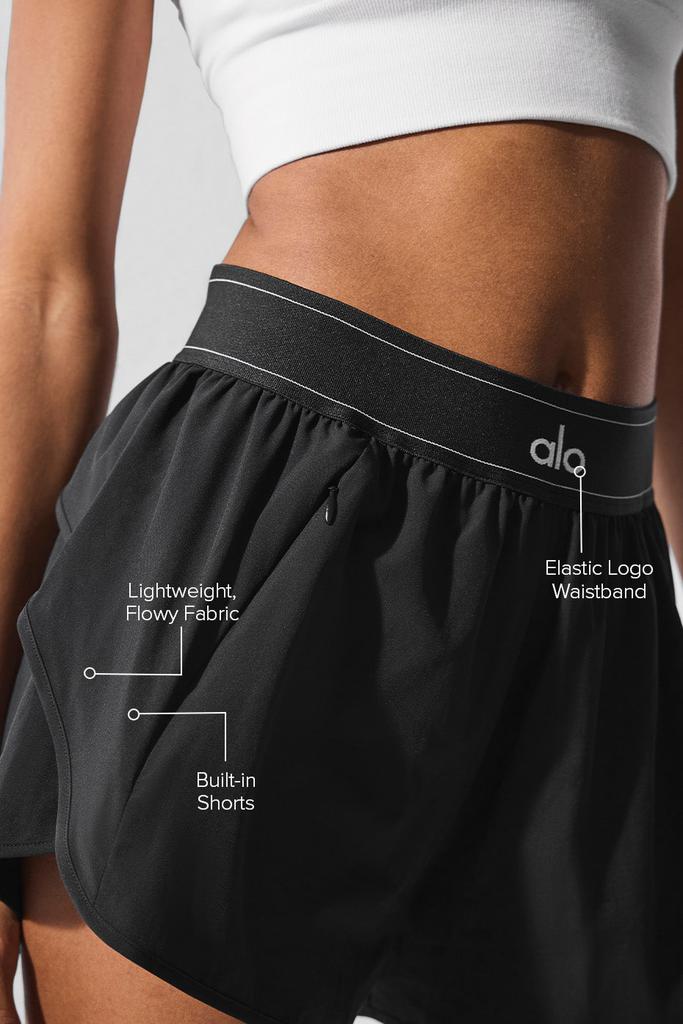 Alo Match Point Short - Black
