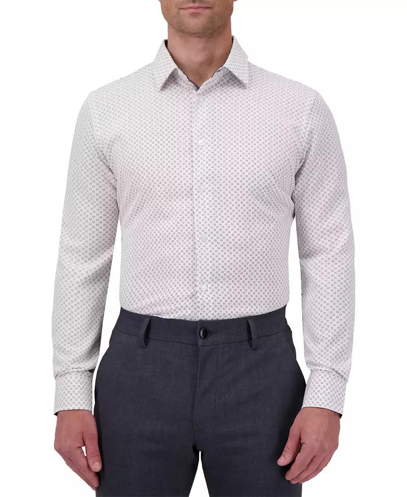Report Men's Slim-Fit Geo-Print Shirt