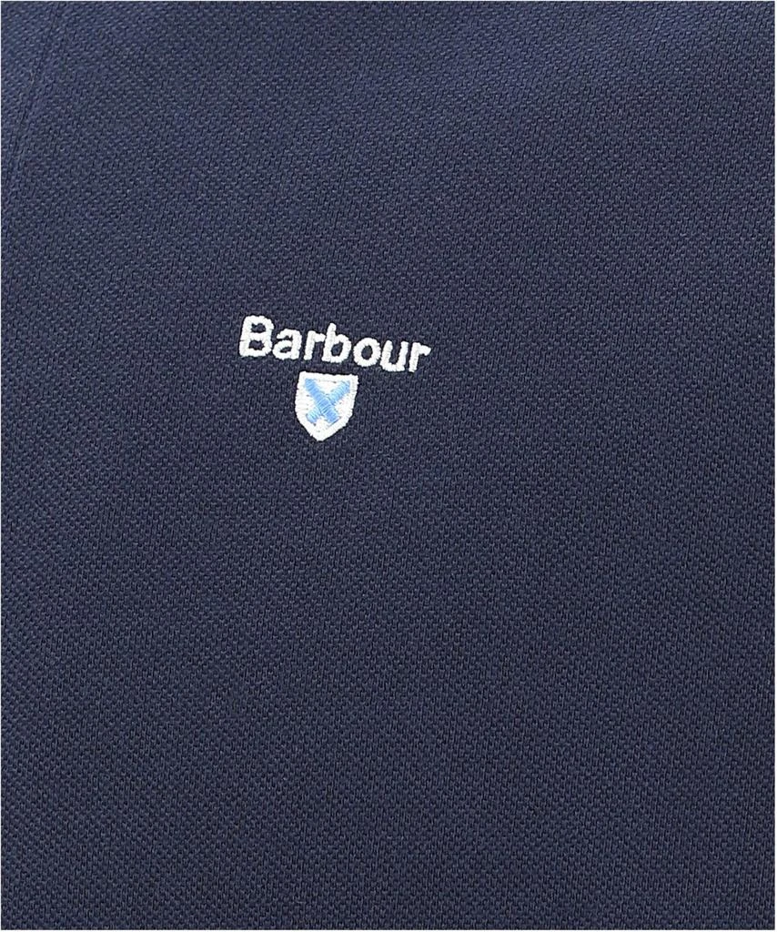 Barbour Barbour Logo Embroidered Short-Sleeved Polo Shirt 7