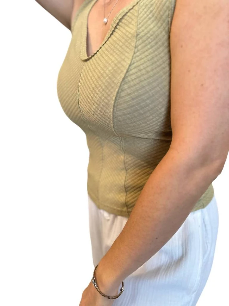 Miss Me Miss Me - Dreams Ribbed Tank 3