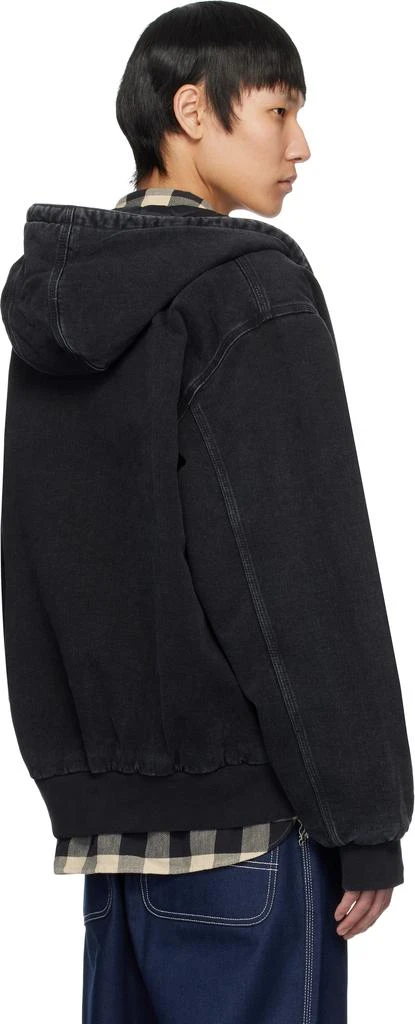 Carhartt WIP Black OG Active Rivet Denim Jacket 3