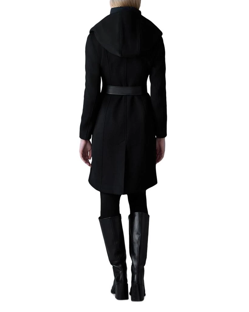 Mackage Shia 2 in 1 Double Face Wool Coat with Removable Bib 3