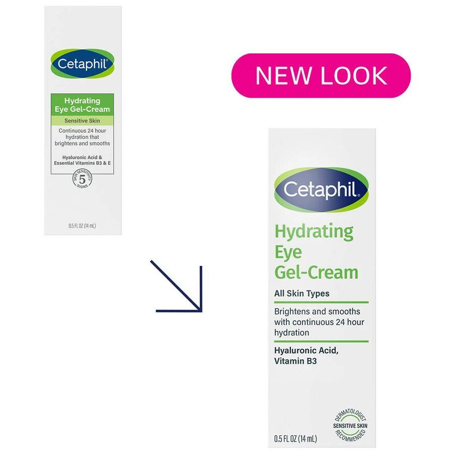 Cetaphil Hydrating Eye Gel-Cream Unscented 6