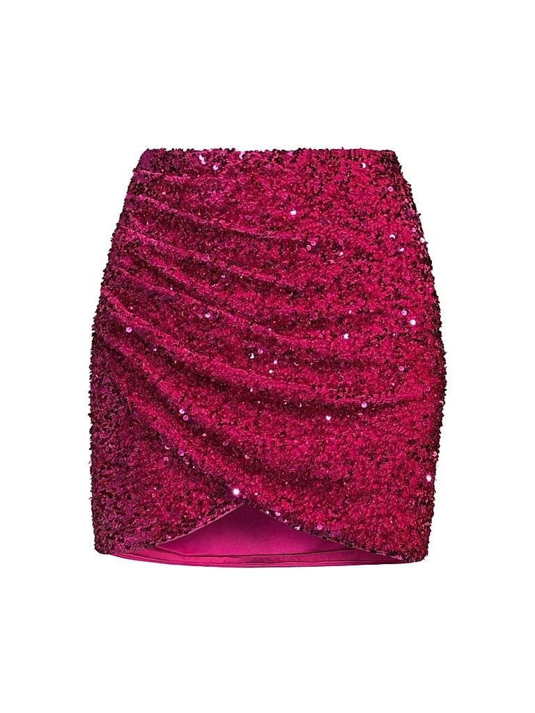 Line & Dot Hurley Sequined Miniskirt 1