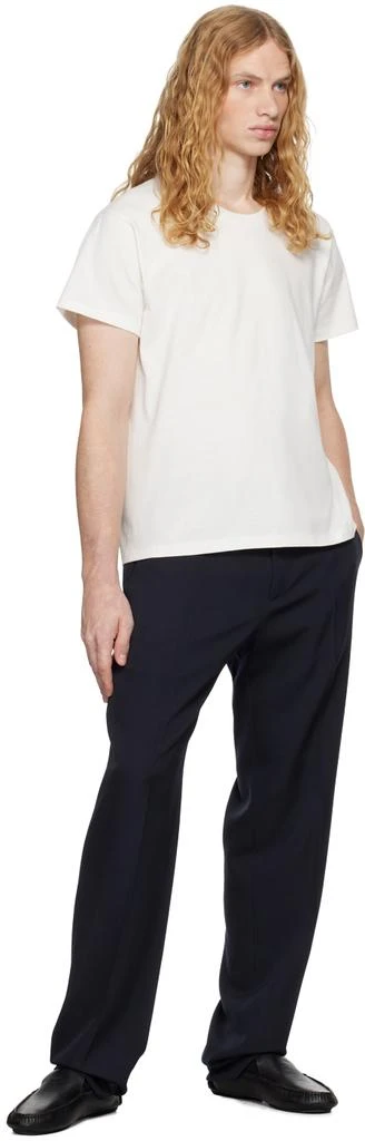 The Row Off-White Blaine T-shirt 4