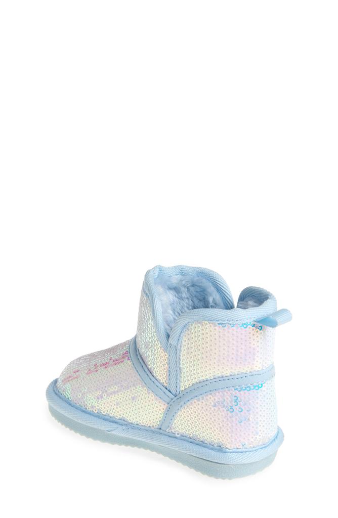 Harper Canyon Kids' Emmerson Faux Fur Sequin Boot