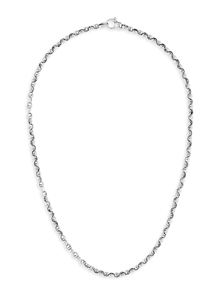 Stephen Webster Classic Medium Link Sterling Silver Necklace