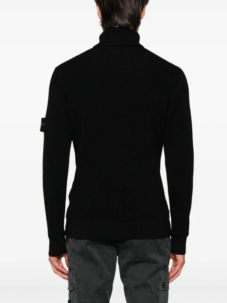 Stone Island STONE ISLAND - Turtleneck With Logo 4