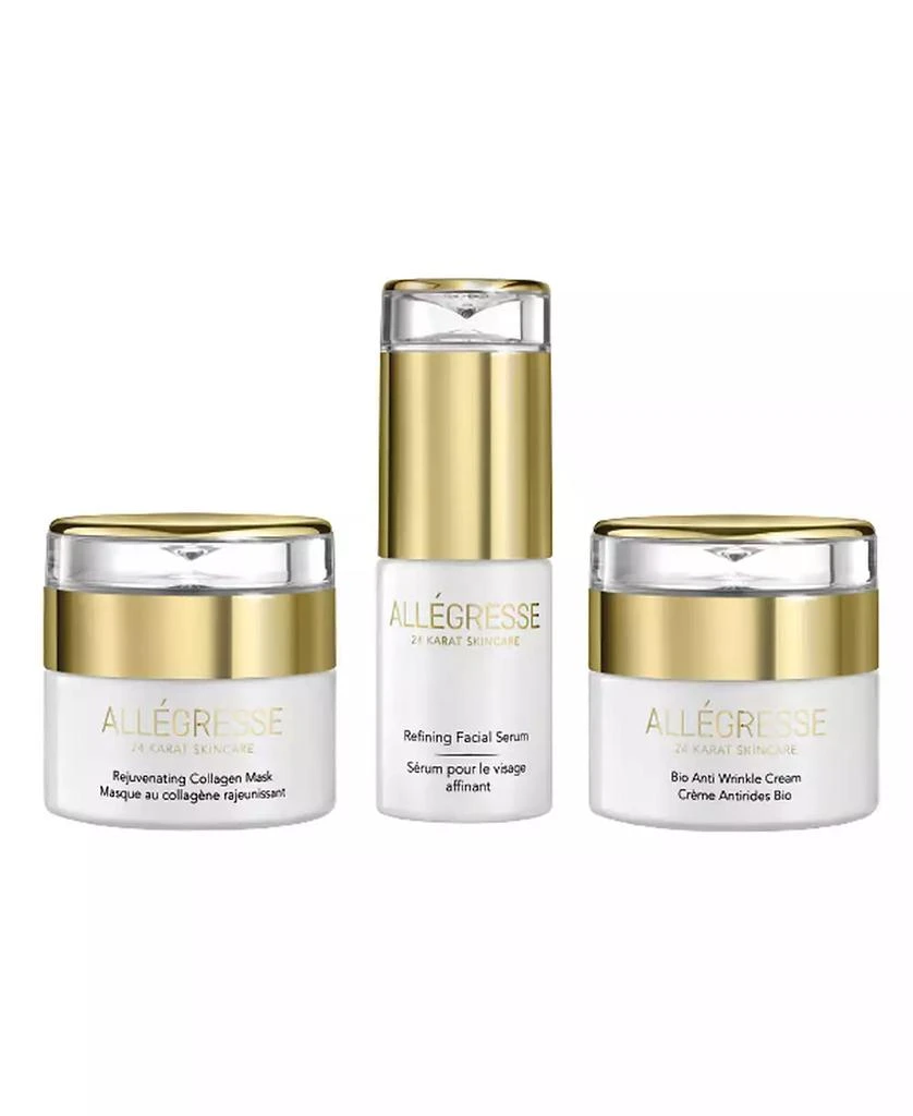 Allegresse 24 Karat Skin Care Allegresse 24K Skincare Anti Aging 3 Piece Set 1
