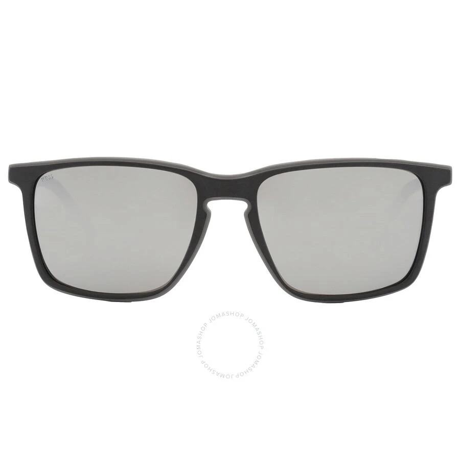 Hugo Boss Silver Mirror Rectangular Men's Sunglasses BOSS 1556/O/S 0O6W/T4 57 1