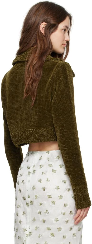 CECILIE BAHNSEN Khaki Calla Sweater 3