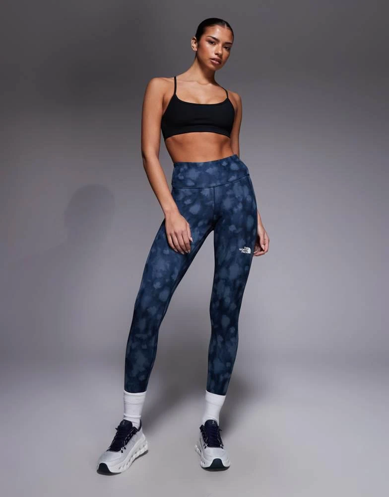The North Face The North Face Flex 25" leggings in navy print