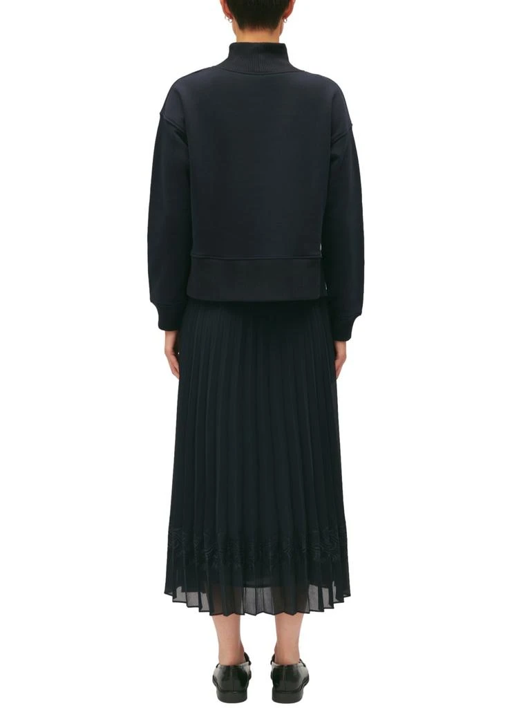 CLAUDIE PIERLOT Teli illusion midi dress 3