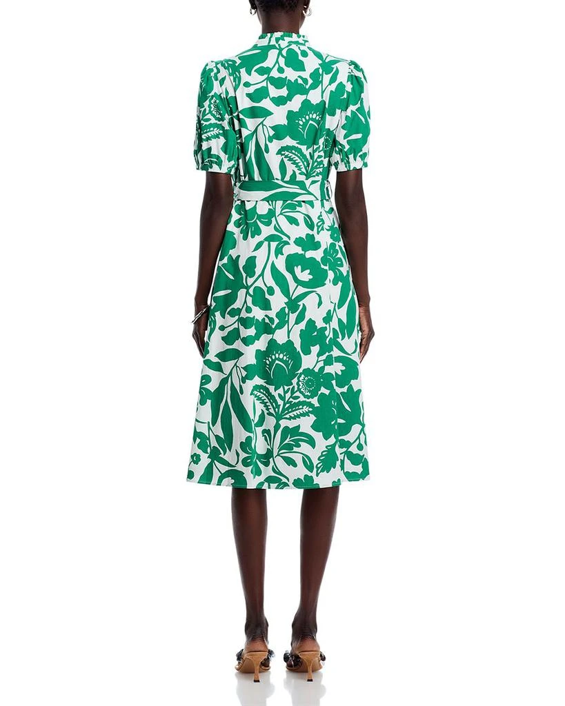 Tahari Floral Print Belted Dress 4