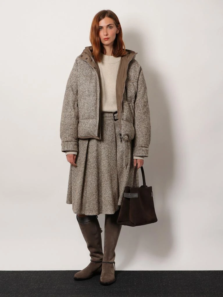 Brunello Cucinelli Cashmere sweater with removable cuffs 2