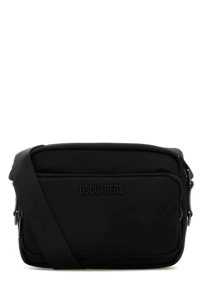 DSQUARED2 Black Fabric Urban Crossbody Bag 1