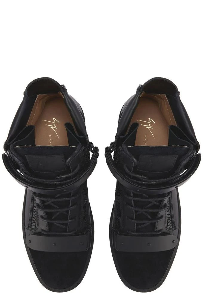 Giuseppe Zanotti Giuseppe Zanotti Coby Matt High Top Sneakers 4