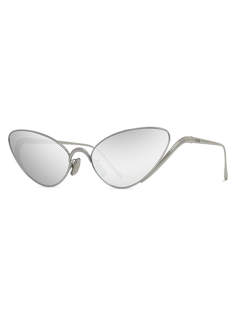 Loewe Lw40147i 42e Arancione Lucido Sunglasses - Accessories