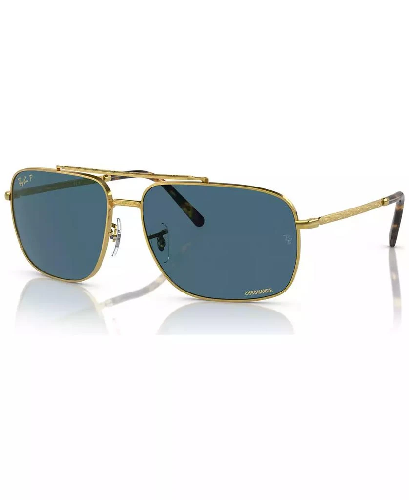 Ray-Ban Unisex Polarized Sunglasses, RB3796 Chromance 1